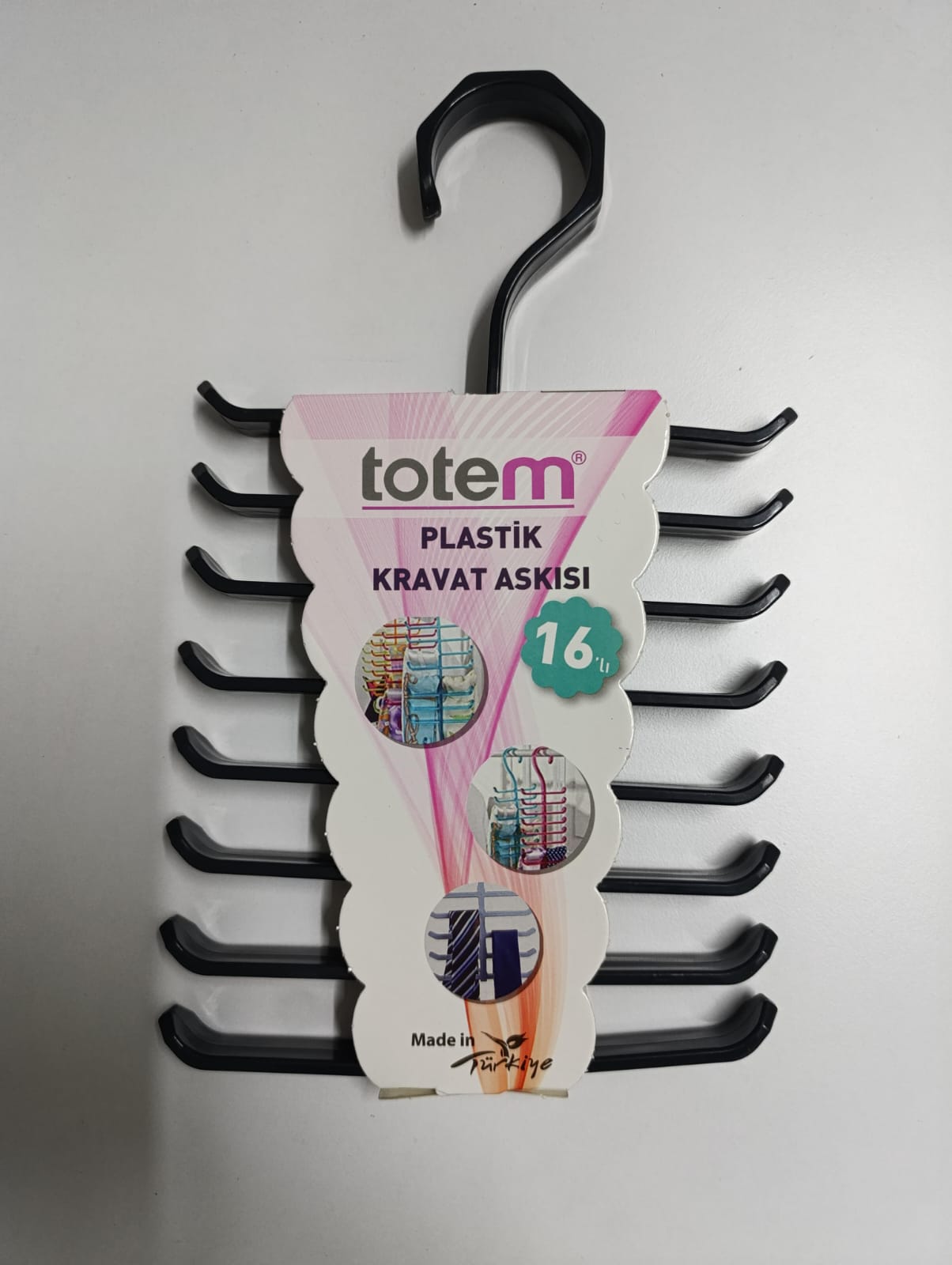 TOTEM PLASTİK KRAVAT ASKISI  KL:60